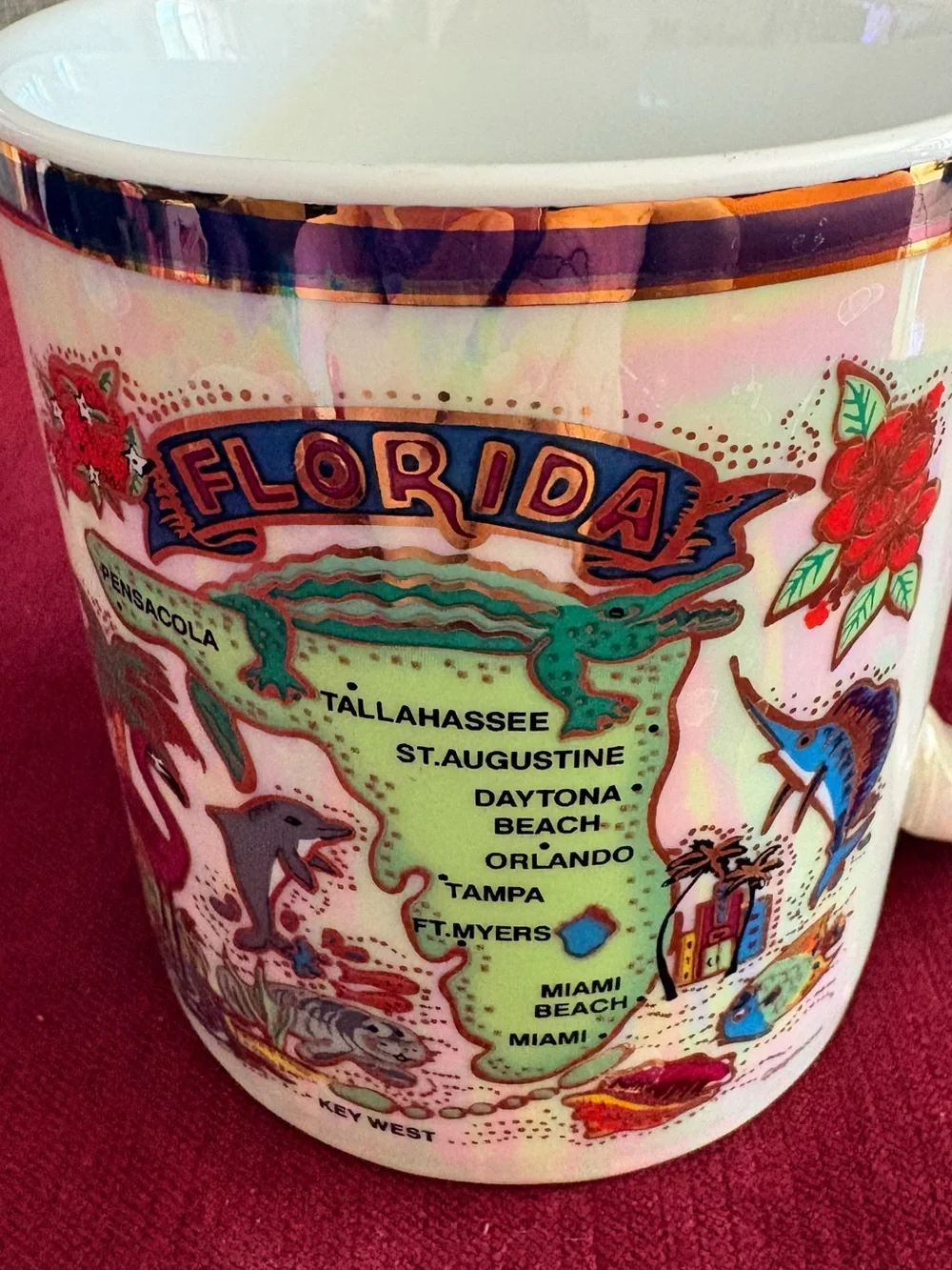 Never Use Delicate Rainbow Color Mug/Cup-8oz